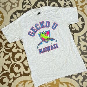 Gecko Hawaii 1987 limited reprint shirt “Gecko U Hawaii”